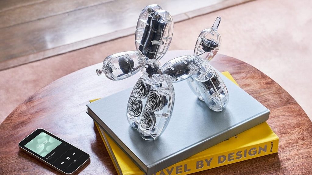Lexon Balloon Dog Speaker by Jeff Koons Lifestyle