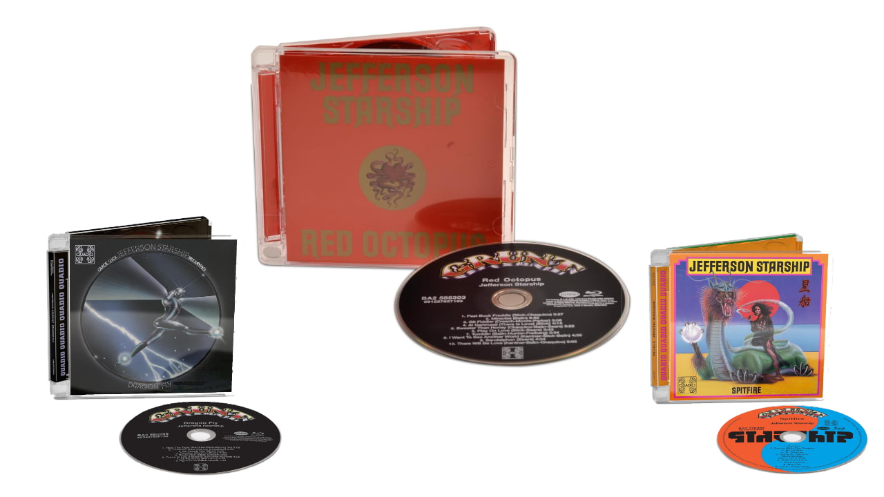 Jefferson Starship Takes Flight in Quadraphonic Surround: Rhino’s Quadio Blu-ray Reissues Revive Dragon Fly, Red Octopus, and Spitfire