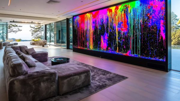 Just Video Walls Absolute Black MicroLED TV