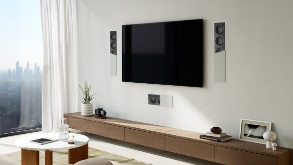 KEF Ci3120QLM-THX and Ci5120QLM-THX In-Wall Architectural Speakers Grille Half