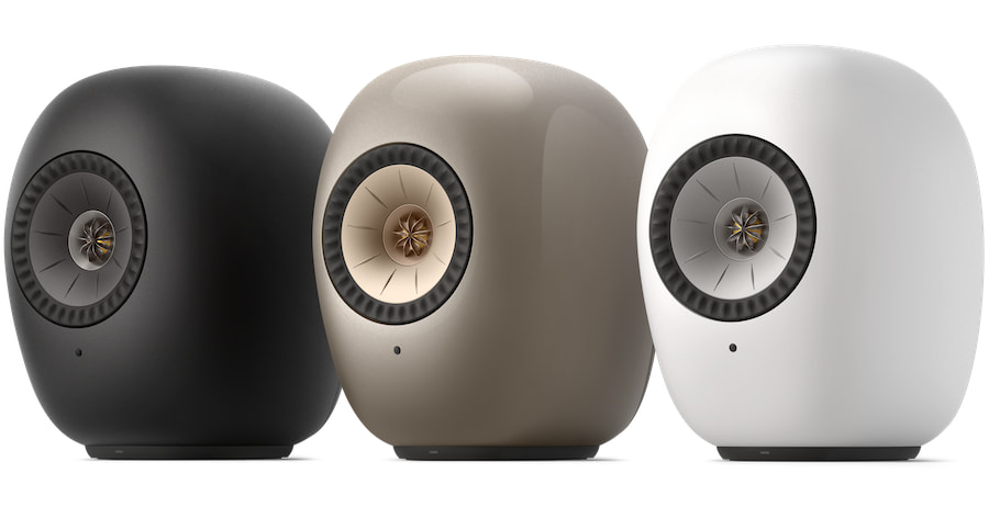 kef-ls-luxe-wireless-speaker-colors-front-angle