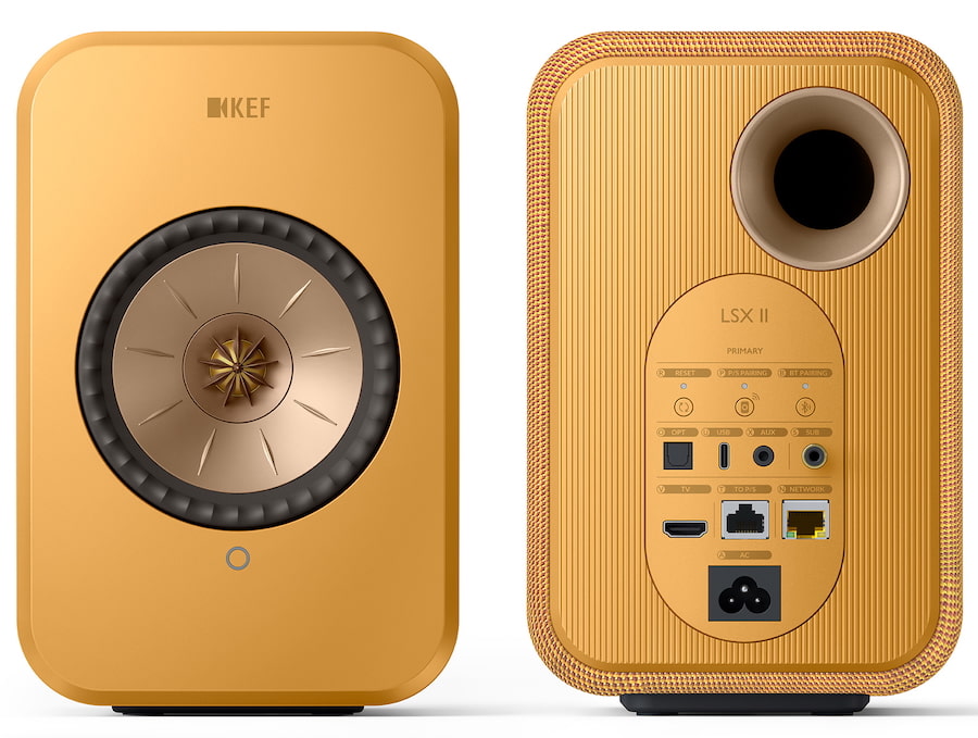 kef-lsx-ii-amber-haze-front-back