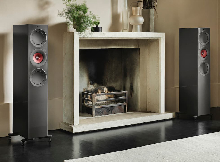 Exemplos de alto -falantes de meta -meta kef r