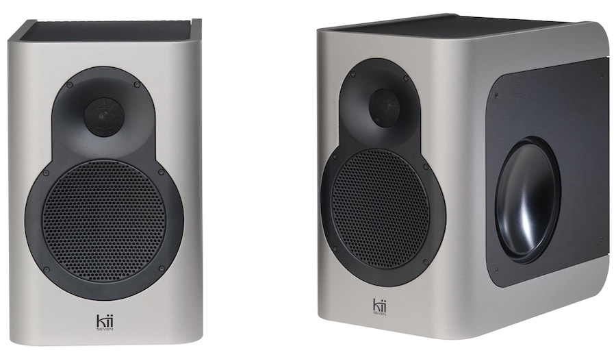 Kii Audio SEVEN Wireless Bookshelf Speakers Updated With New Titanium Finish