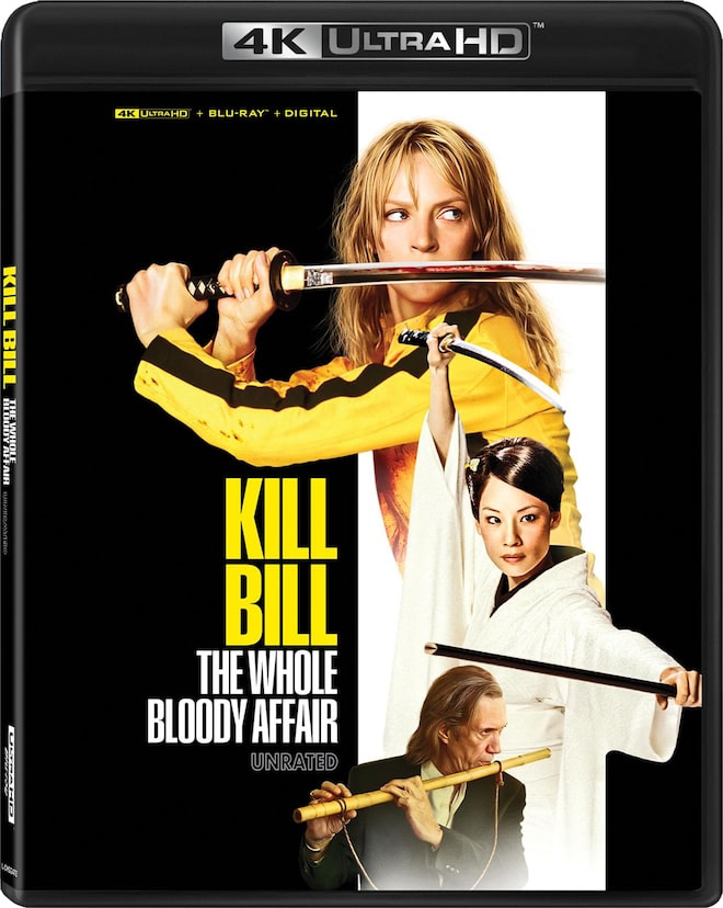 Kill Bill The Whole Bloody Affair 4K UHD Cover