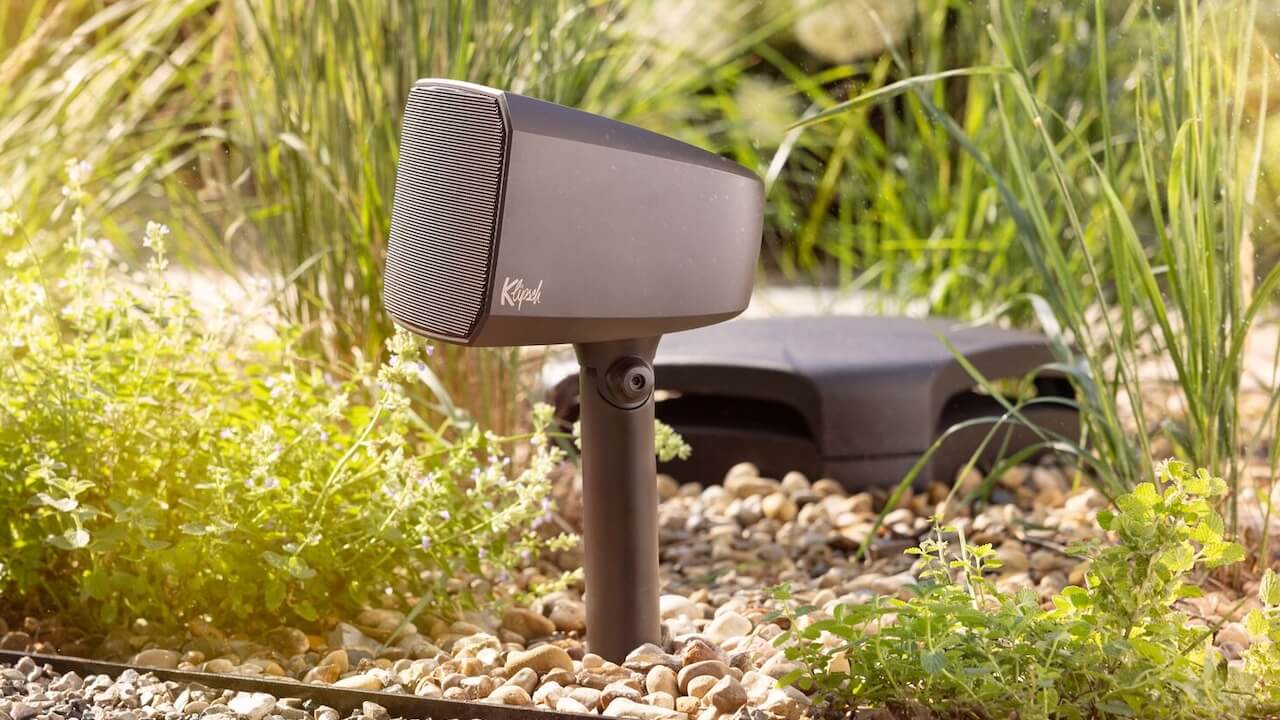 Klipsch Courtyard Outdoor Speaker System Lifestyle