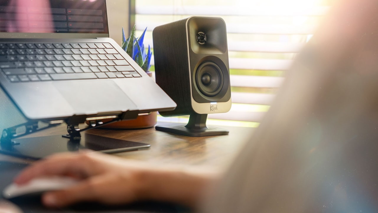 Klipsch ProMedia Lumina Desktop Speaker Lifestyle