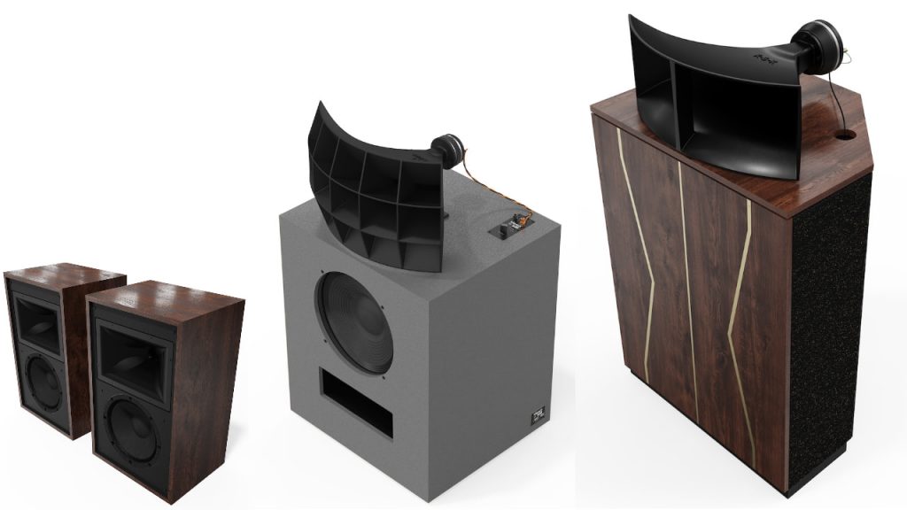 Klipsch Rebellion, OJAS kO-R2 and Klipschorns Loudspeakers