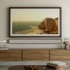 2026 Leon Speakers FrameBar Ultima Soundbar Walnut Lifestyle Front