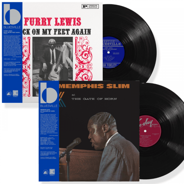 Furry Lewis and Memphis Slim Vinyl Reissue LPs