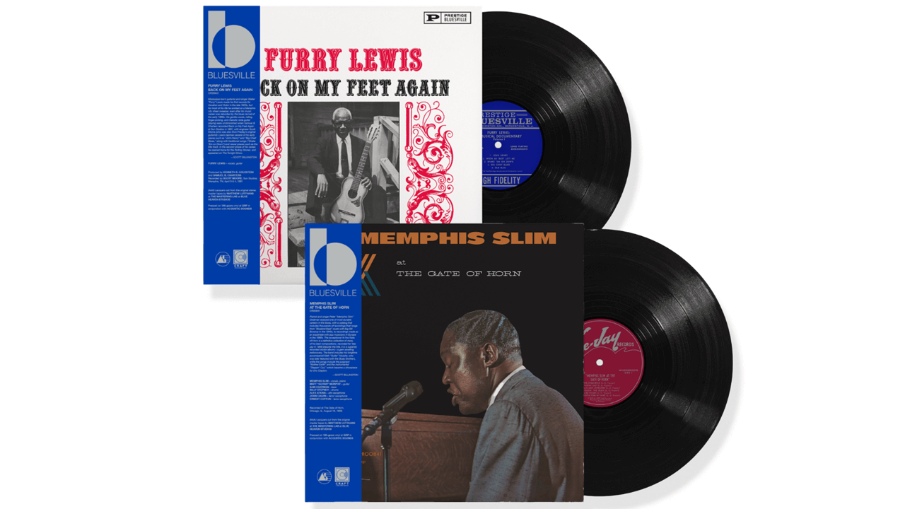 Furry Lewis and Memphis Slim Vinyl Reissue LPs