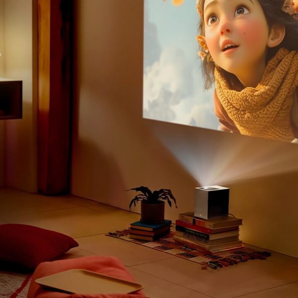 LG CineBeam S UST Projector Lifestyle