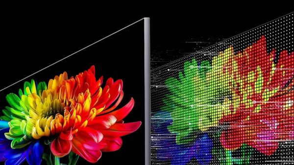 2026 LG Micro RGB Backlit TV LCD Panel Example