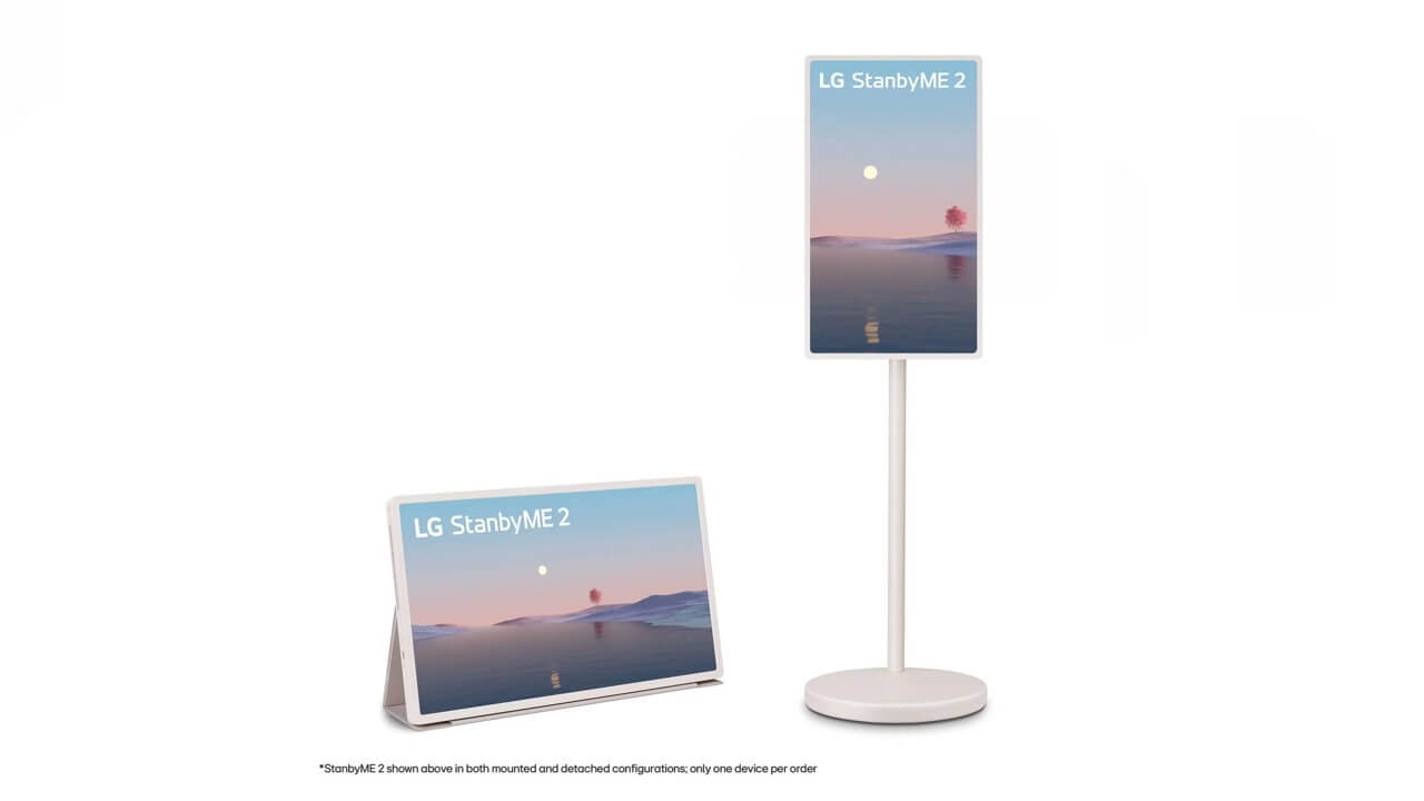 LG StanbyME 2 Portable TVs