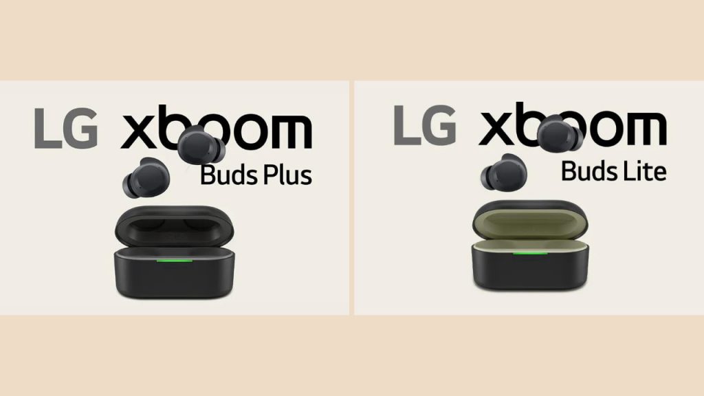 LG xboom Plus and Lite wireless earbuds