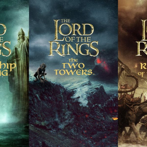 Lord of the Rings Trilogy Cover Art