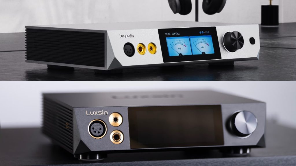 Luxsin X8 and X9 Desktop DAC headphones amplifiers
