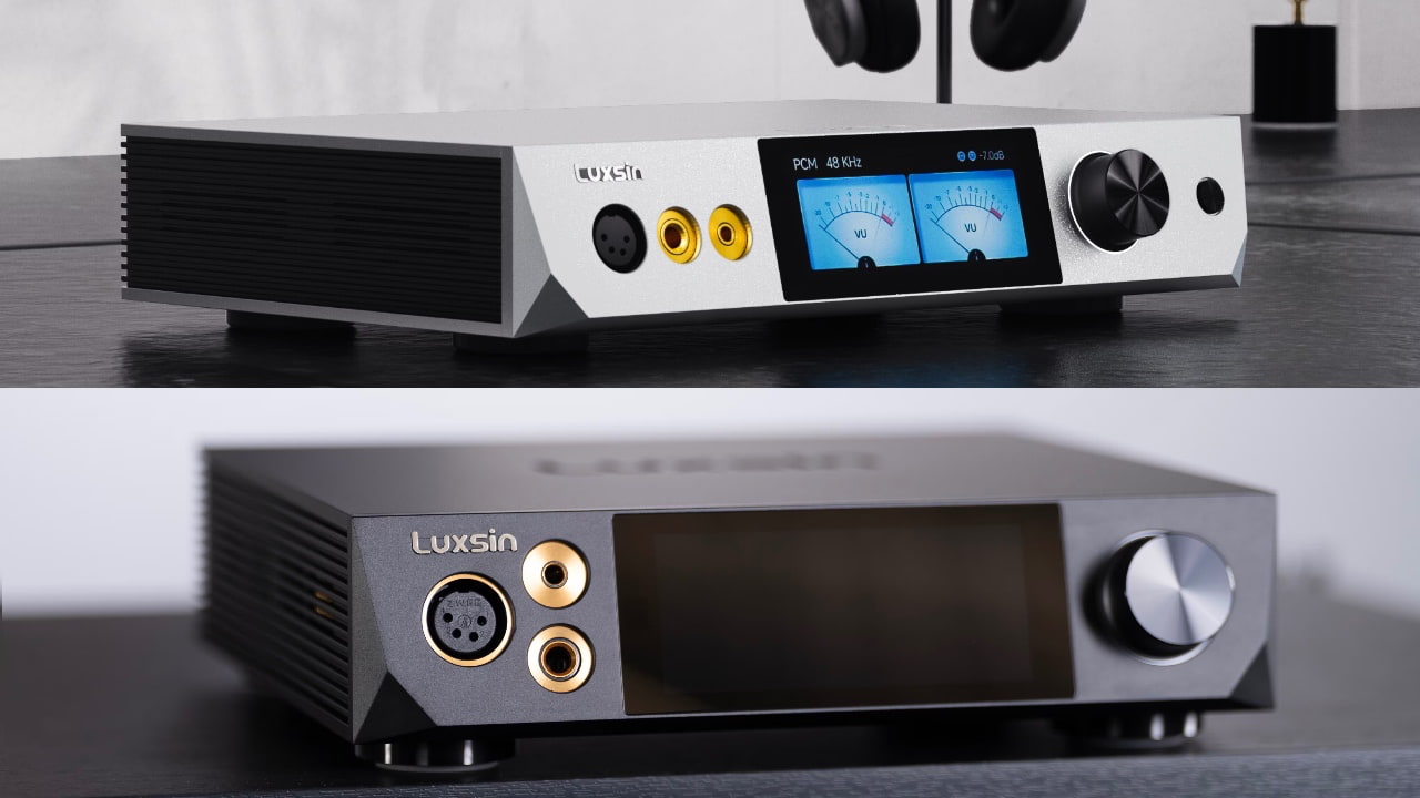 Luxsin X8 and X9 Desktop DAC headphones amplifiers