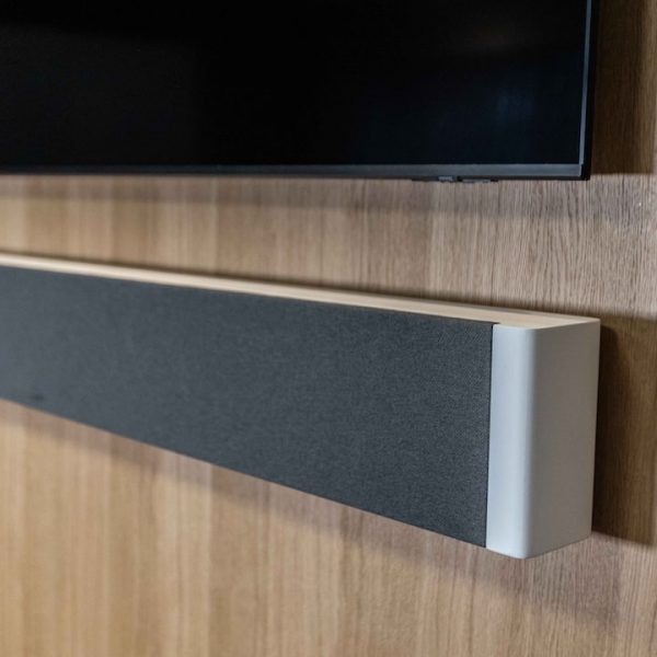 Lyngdorf SB-75 Passive Soundbar Lifestyle Angle