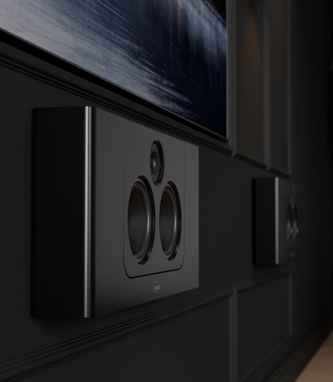 lyngdorf-lcr-2-on-wall-speaker-black-closeup