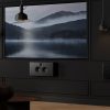 2026 Lyngdorf Audio LCR-2 On-Wall Speakers in black