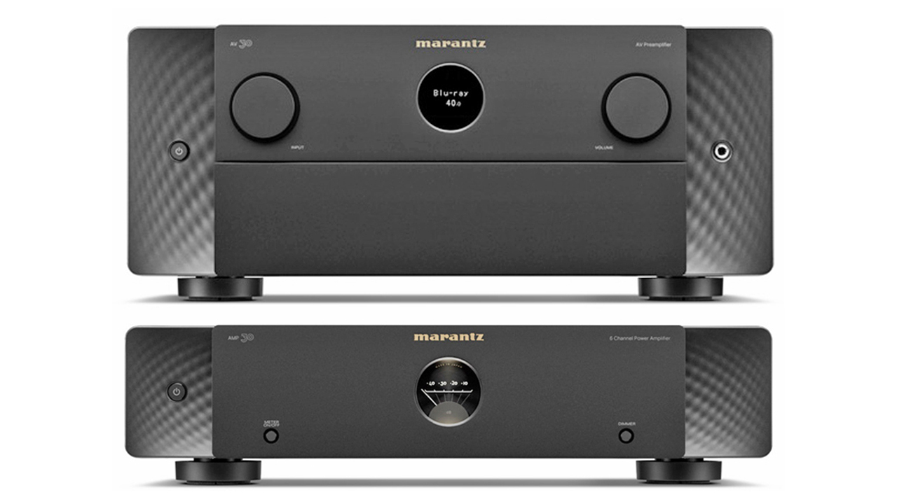 Marantz AV 30 and AMP 30 Promo Shot