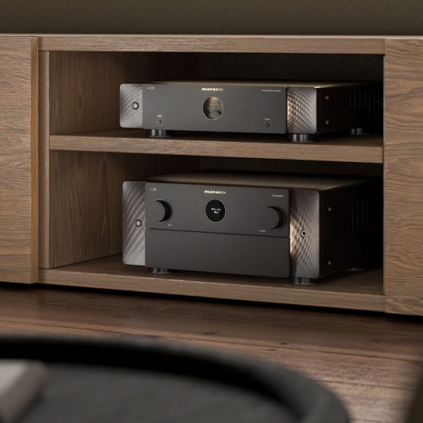 Marantz AV30 and AMP30 in console lifestyle