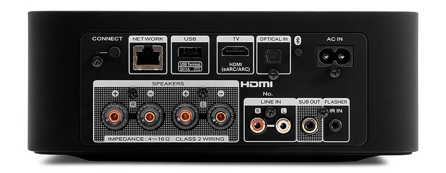 Marantz Model M1 Streaming Amplifier Rear Inputs