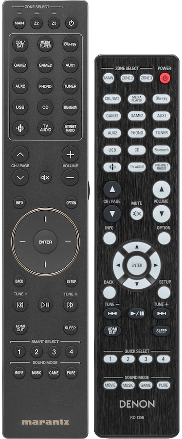 marantz-vs-denon-avr-remote-control
