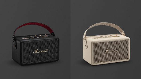 Marshall Killburn III portable Bluetooth Speaker in Black and Cream