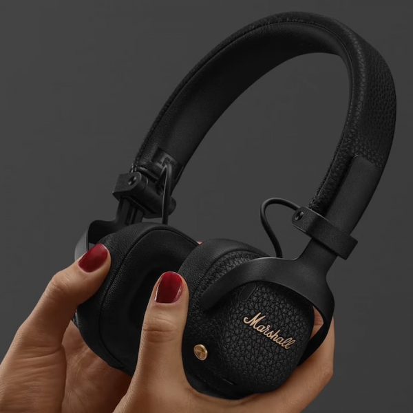 2026 Marshall Milton ANC Headphones Black in-hands