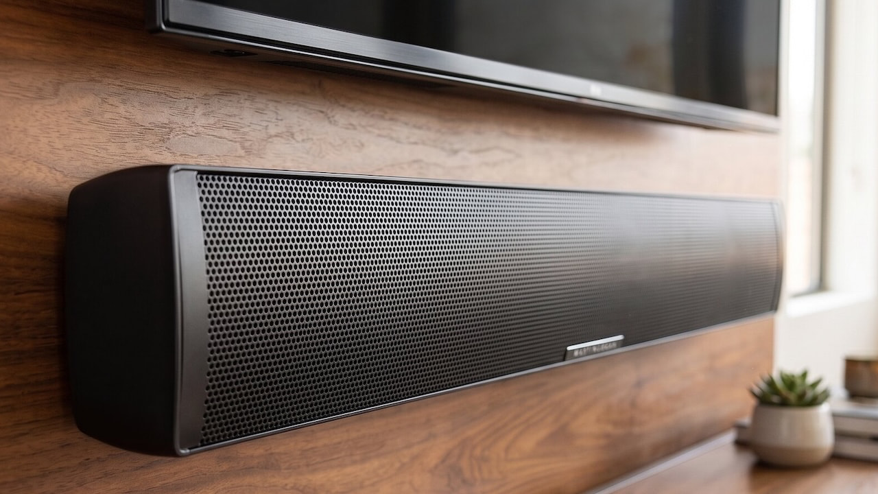 2026 MartinLogan Motion Discrete Cinema Series on-wall soundbar