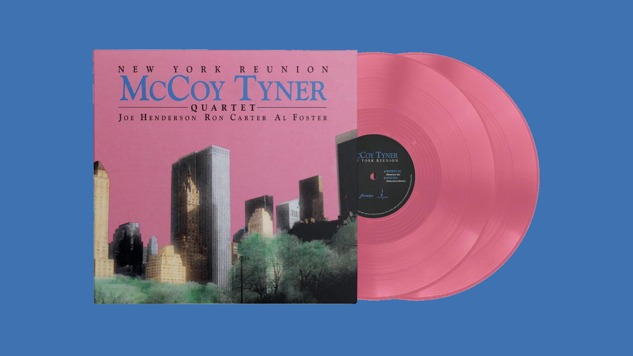 McCoy Tyner Quartet’s 1991 “New York Reunion” Album Reemerges on 2LP Pink One Step Pressed 180-gram Vinyl: Review