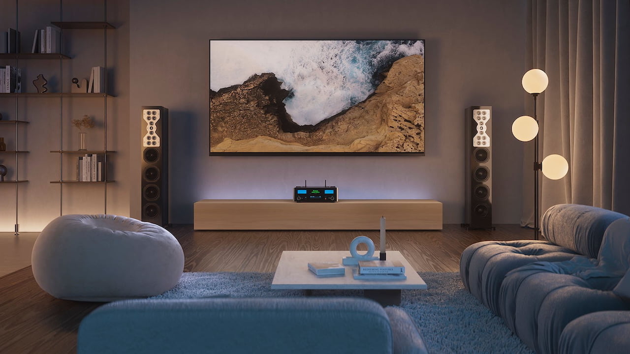 McIntosh MSA5500 Streaming Integrated Amplifier Stereo System Lifestyle