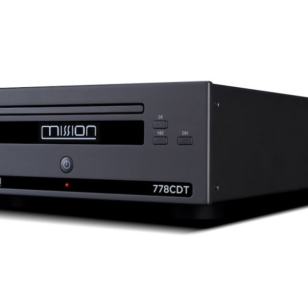 Mission 778CDT CD Transport Black Angle