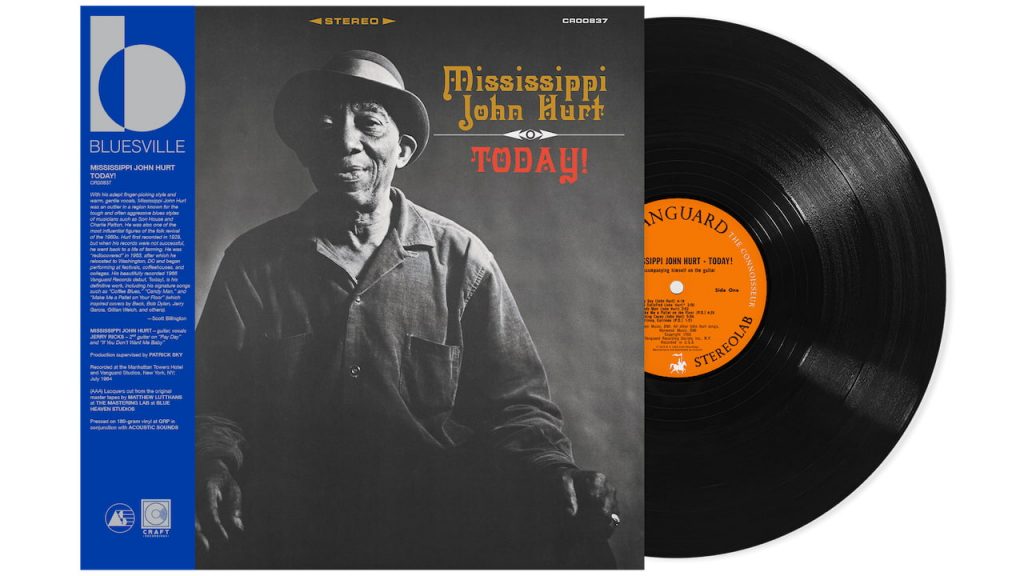 Mississippi John Hurt Today! Vinyl Album Reissue
