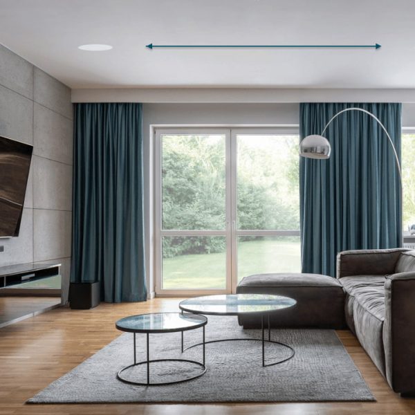 Monitor Audio Creator Series C2L-A Angled In-Ceiling Speakers Lifestyle