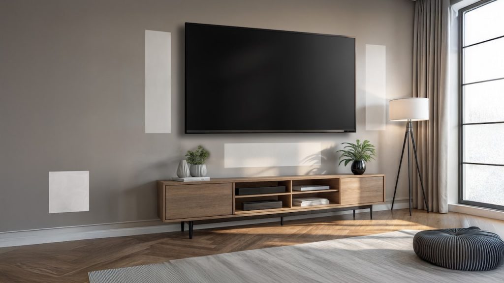 Monitor Audio Creator Series In-Wall Speakers and Subwoofer