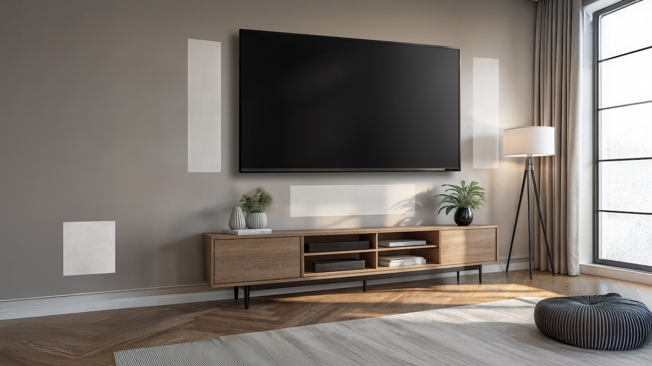 Monitor Audio Creator Series In-Wall Speakers and Subwoofer