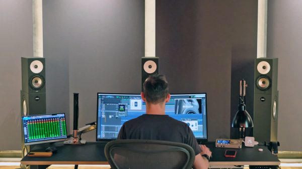 David Merkl in MSM Studios in Berlin
