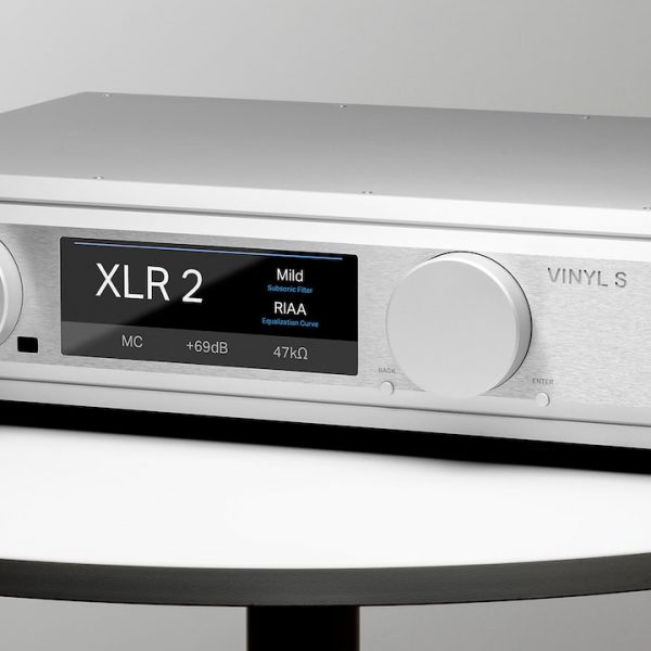 Musical Fidelity Nu-Vista Vinyl S Phono Stage Silver Angle