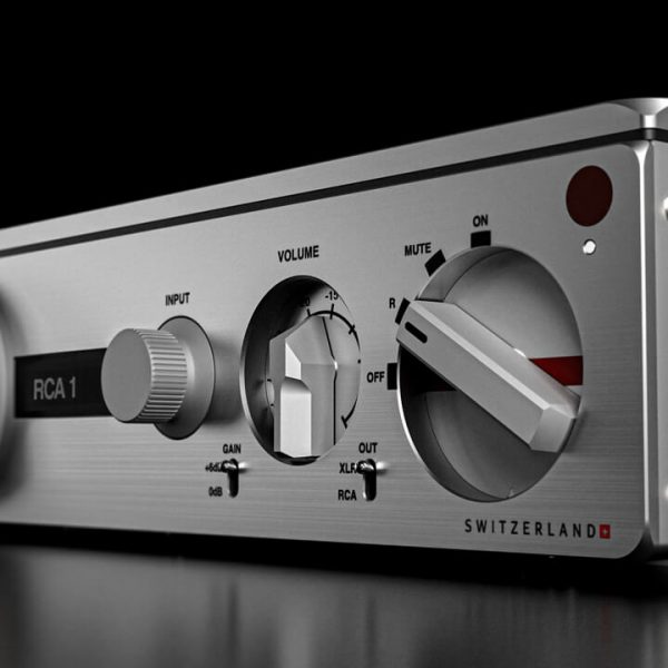 NAGRA Preamp II-S Front Angle