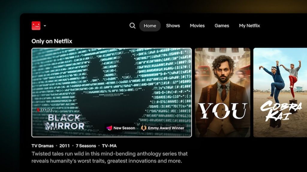 Netflix Redesign 2025