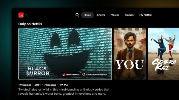 Netflix Redesign 2025