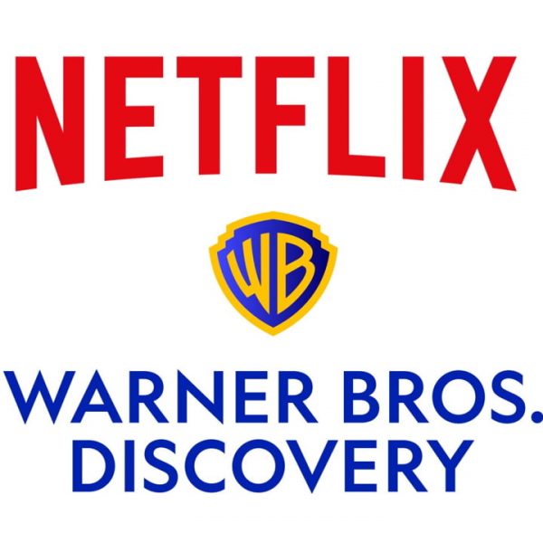 Netflix and Warner Brothers Discovery Logos
