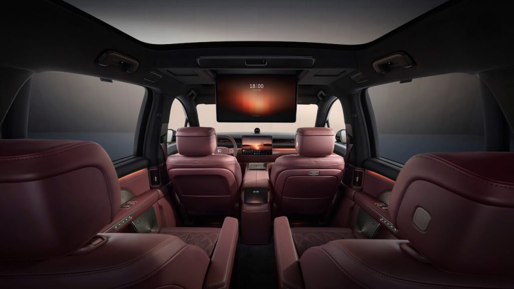 NIO ES8 EV Interior View
