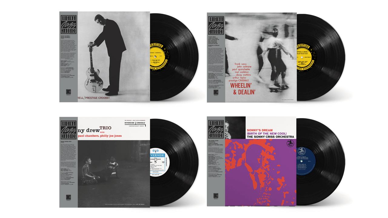 Original Jazz Classics Vinyl Reissues June 2025 Pack Shots