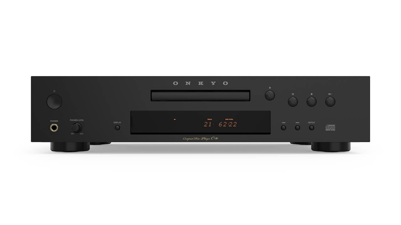 Onkyo C-30 CD Player Black Front