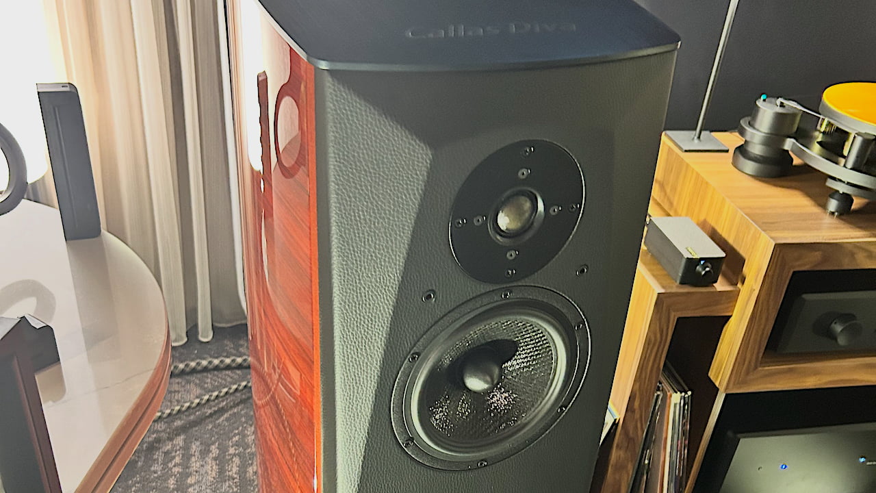 Opera Callas Diva Special Edition Loudspeakers at AXPONA 2026: Understated Italian Design That Doesn’t Care If You Notice