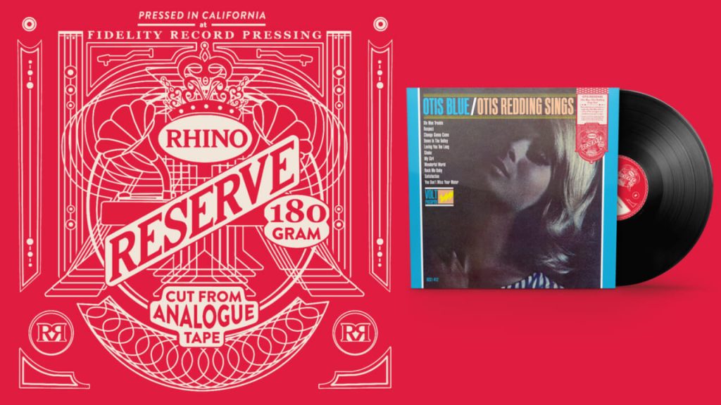 Otis Reddings' Otis Blue/Otis Redding Sings Soul from Rhino Records Reserve Series